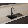 Дозатор для моющего средства OMOIKIRI OM-08-GB латунь/графит 4995079