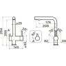 Смеситель OMOIKIRI Nagano-TO Toscana 4994434